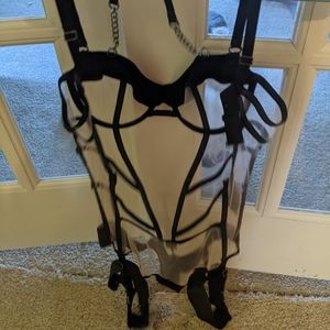 32D honey Birdette cassandra bodysuit